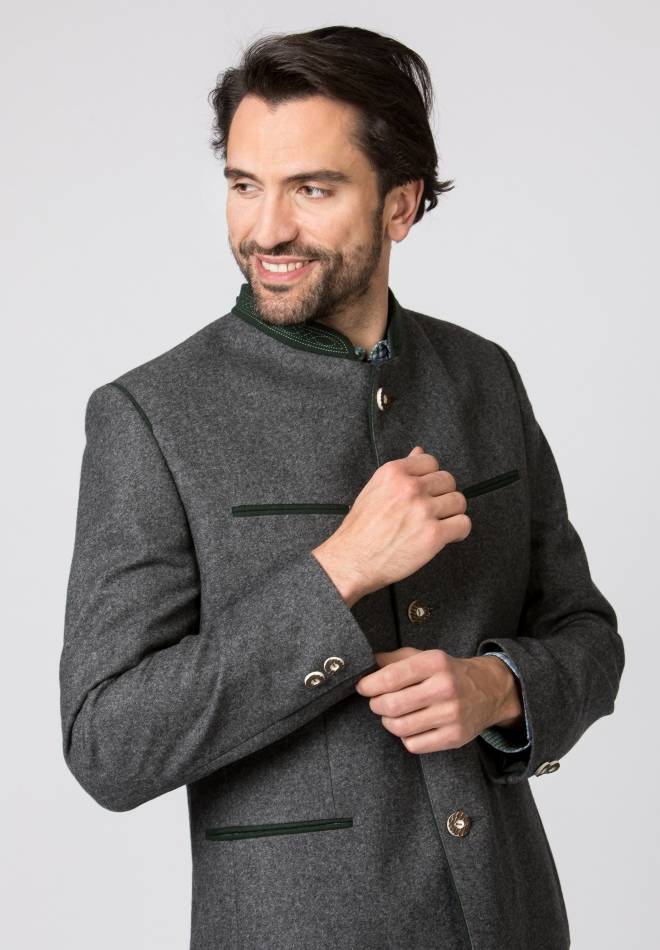 Stockerpoint Jacke Stachus schiefer-tanne 46 Günstiger Verkauf