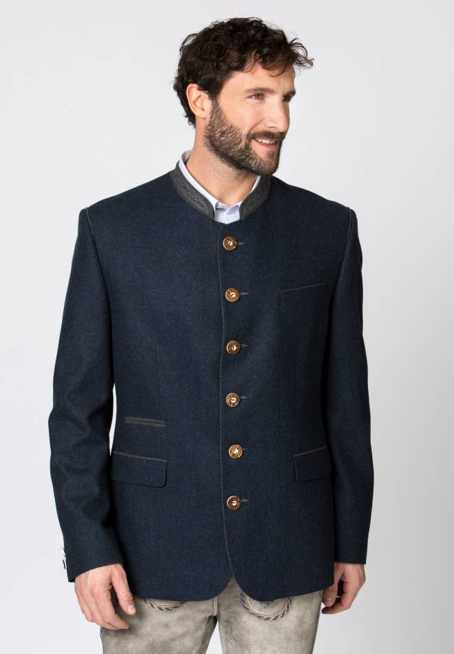 Stockerpoint Jacke Titus blau-grau 46 Fabrikverkauf