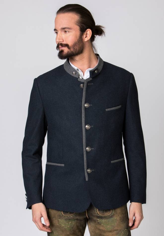 Stockerpoint Jacke Quintus blau-stein 46 Blitzverkäufe