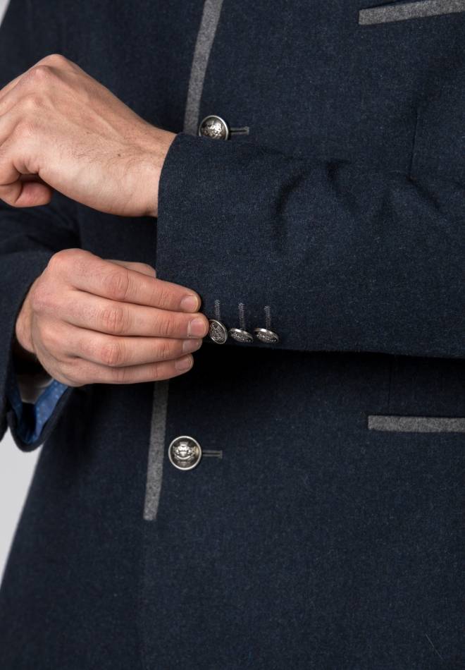 Stockerpoint Jacke Quintus blau-stein 46 Blitzverkäufe
