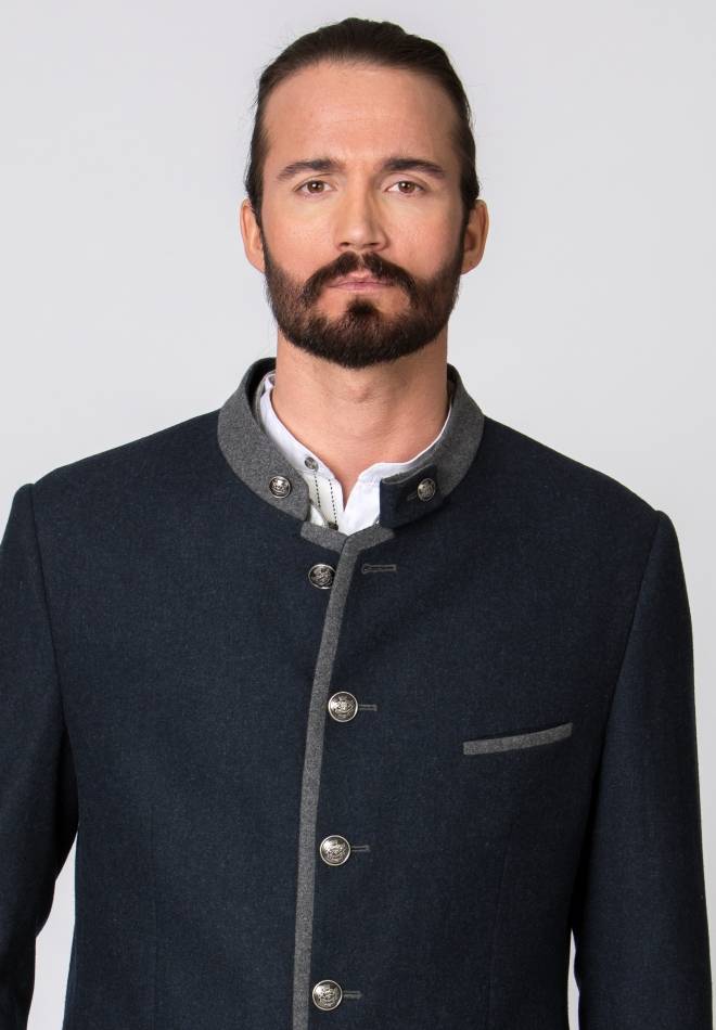 Stockerpoint Jacke Quintus blau-stein 46 Blitzverkäufe