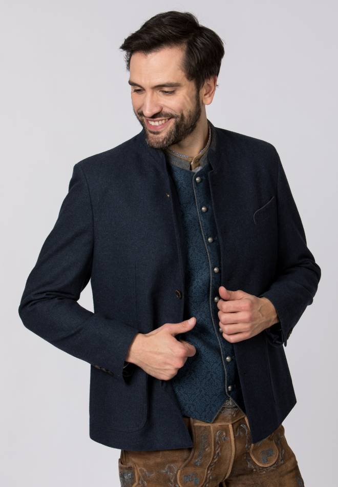 Stockerpoint Jacke Samuel blau-grau 44 Auslauf