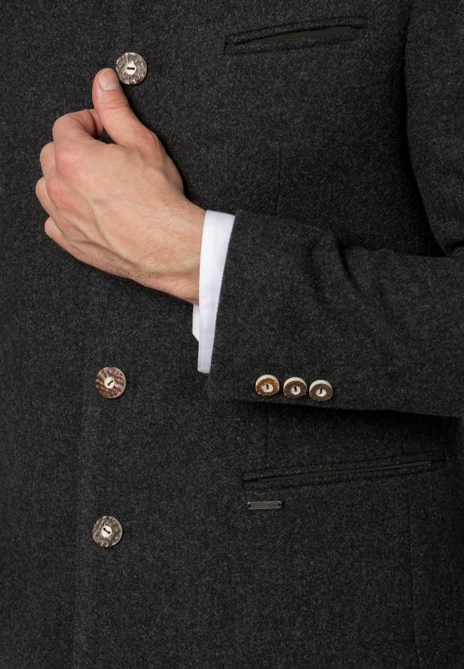 Stockerpoint Jacke Conrad anthrazit-tanne 44 Kostenlose Rückgabe