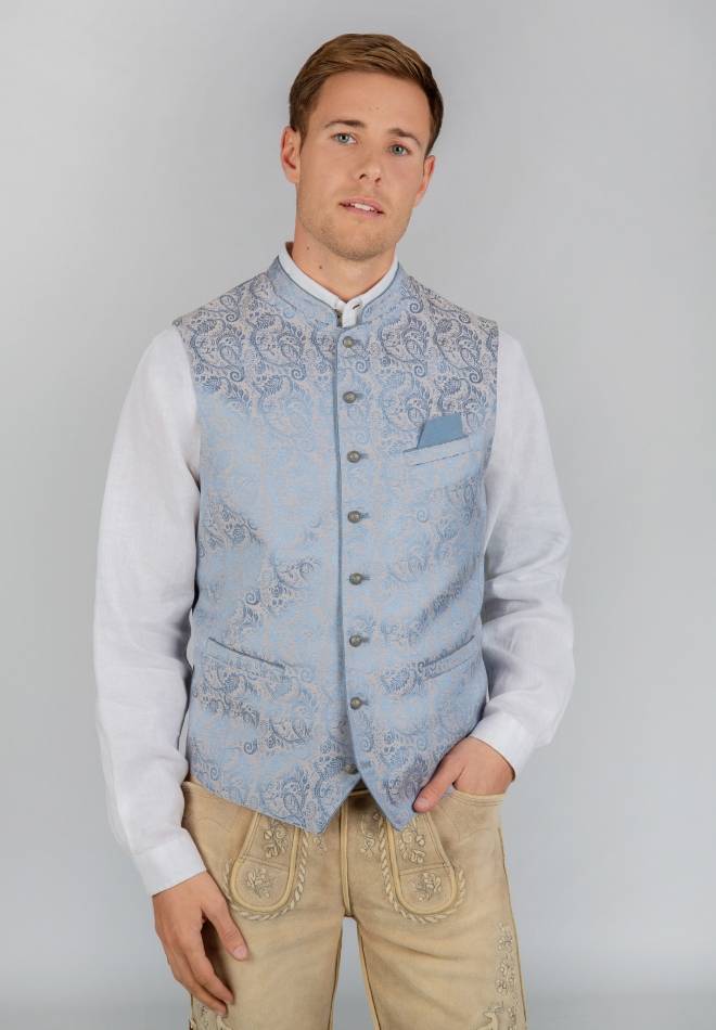 Stockerpoint Weste Silvano rauchblau 46 Auslauf