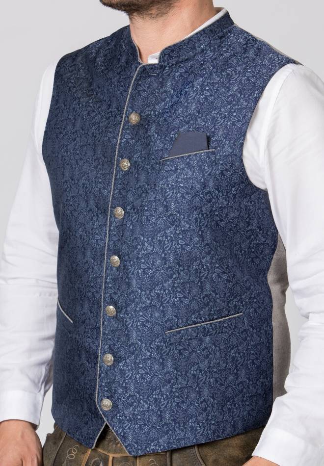 Stockerpoint Weste Edward blau 46 Outlet