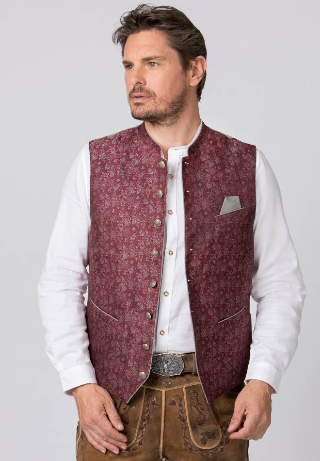 Stockerpoint Weste Edward bordeaux 48 Auslauf