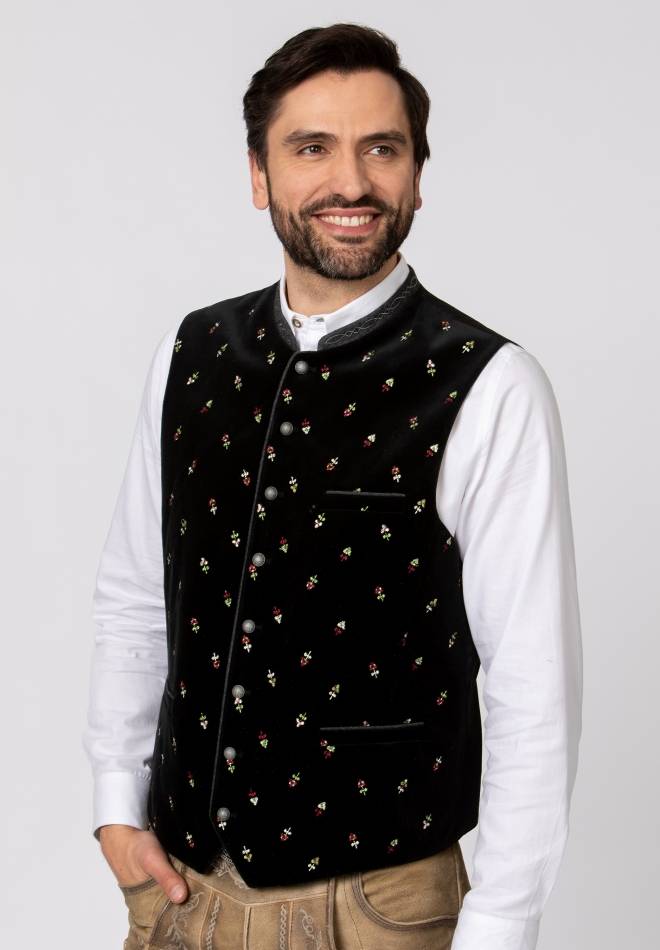 Stockerpoint Weste Vittorio schwarz 46 Fabrik Onlineshop
