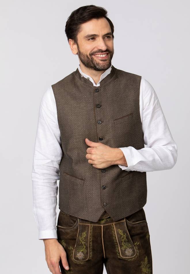 Stockerpoint Weste Ottavio braun 44 Outlet