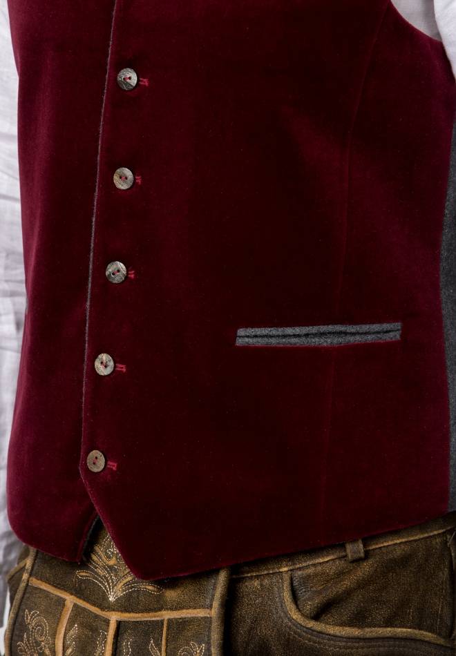 Stockerpoint Weste Tozzi bordeaux 44 Kostenlose Rückgabe