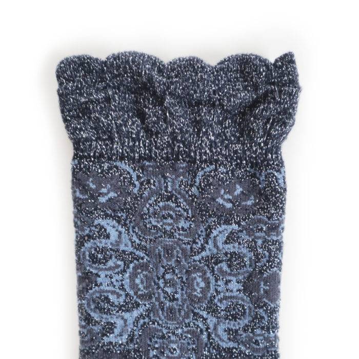 Strumpfbar Royal Punch blau-silber Flash Sale