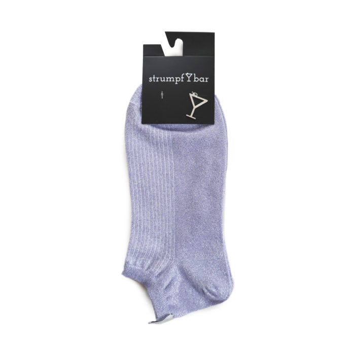 Strumpfbar Sparkling Spring lavender-silber Exklusivangebot