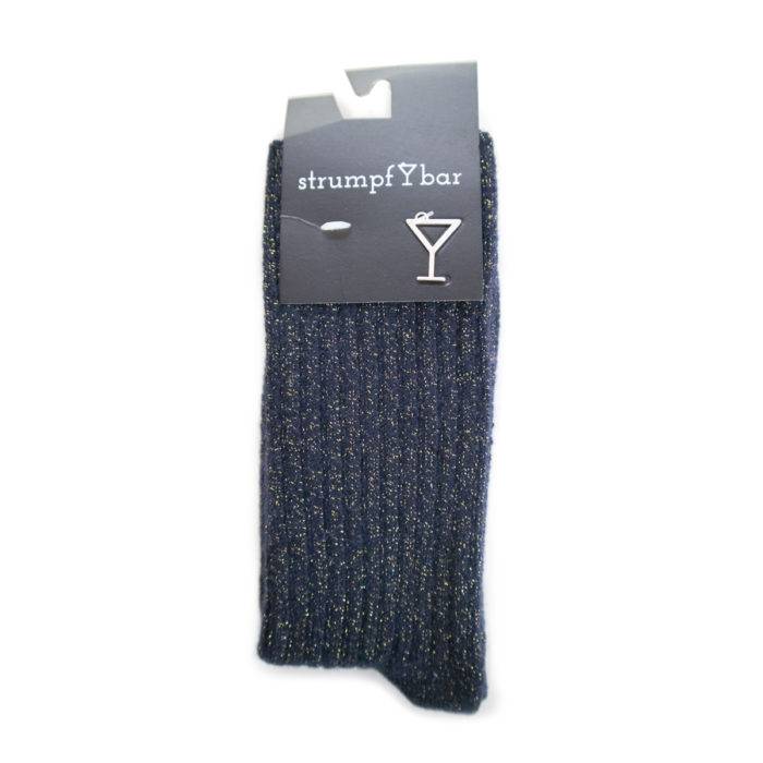 Strumpfbar Winter Sprizz marine-gold Neueste Mode