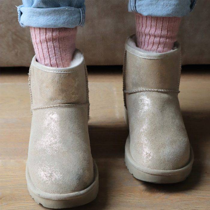 Strumpfbar Winter Sprizz rosa-gold Online Outlet