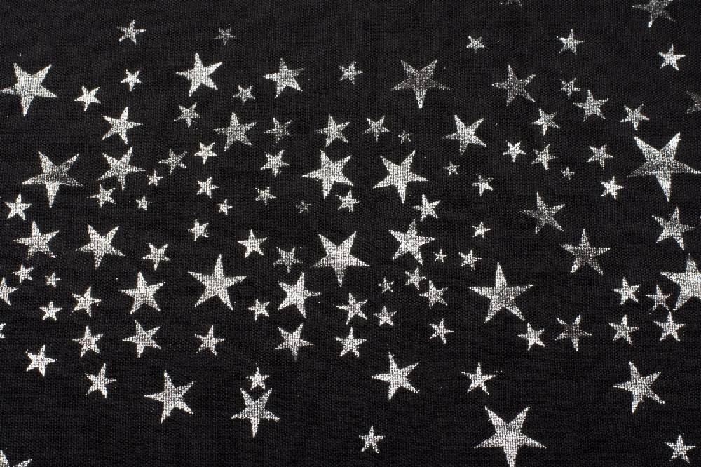 ﻿Stylebreaker Loop Schal mit Metallic Sterne Print Online