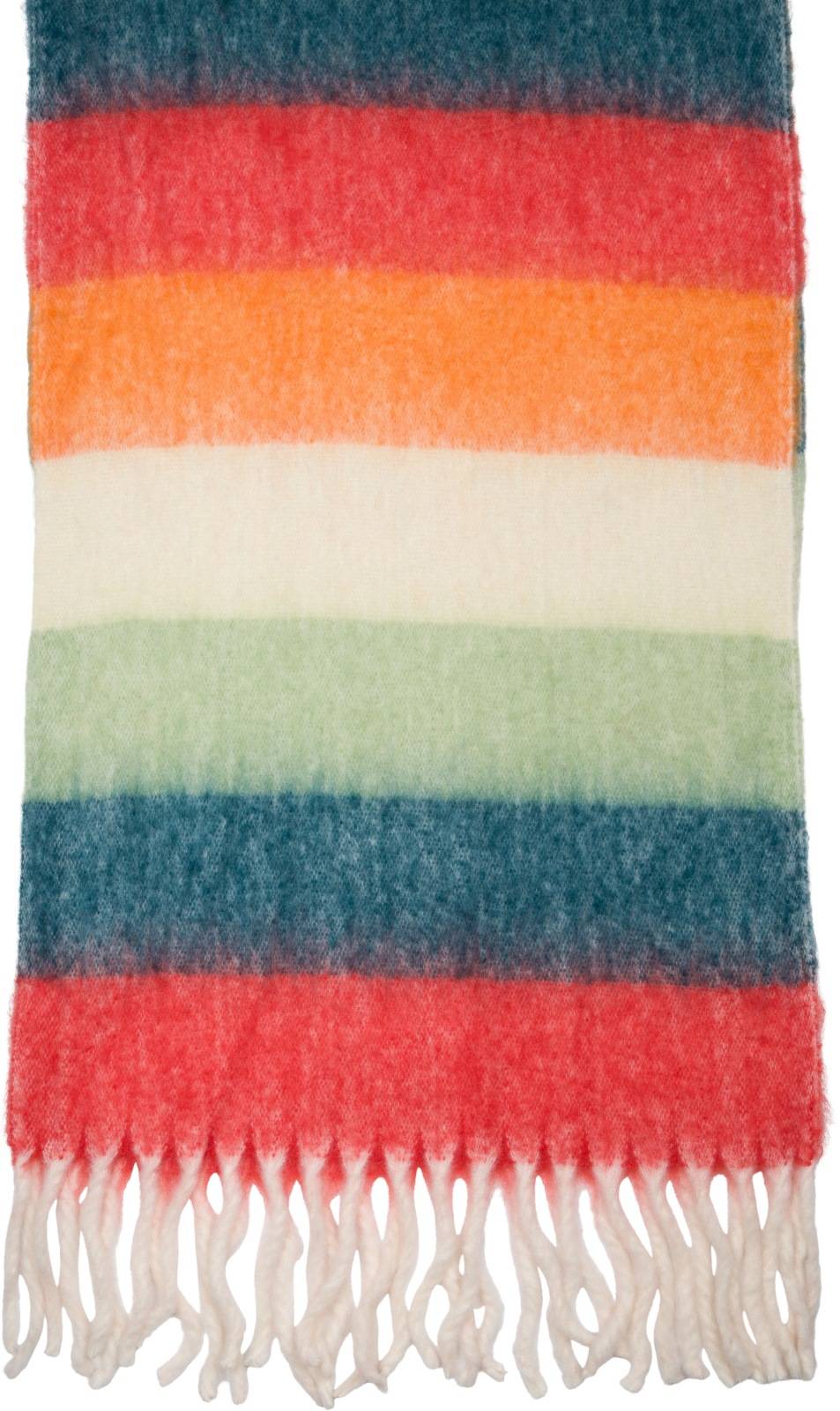 Stylebreaker Web Strickschal breite Streifen bunt Fabrikverkauf