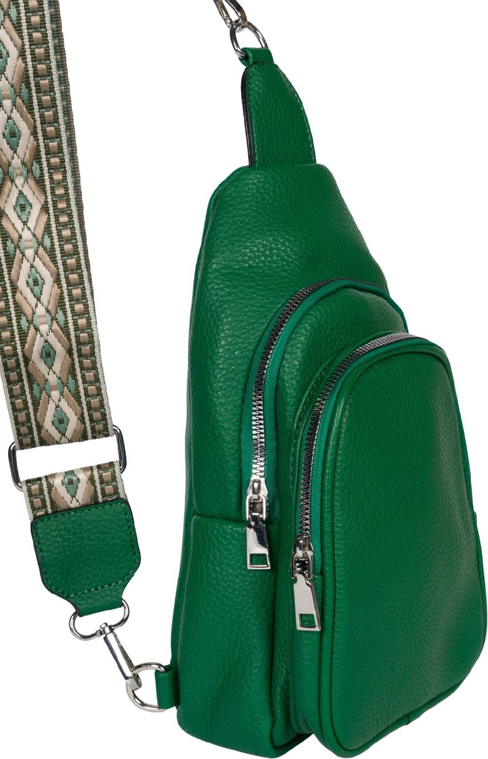 Stylebreaker One Shoulder Rucksack Gemusterter Schultergurt Günstiger Verkauf