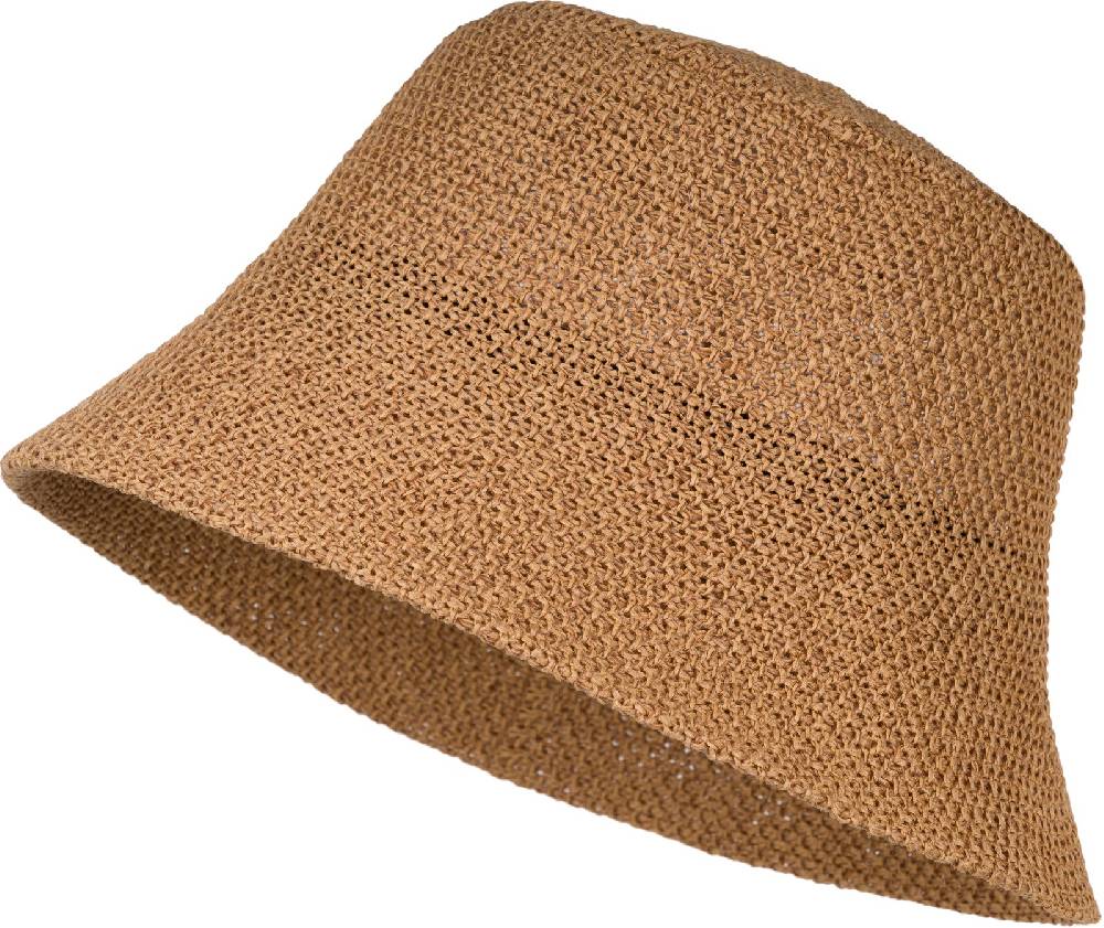 Stylebreaker Fischerhut aus Papierstroh - Knautschhut