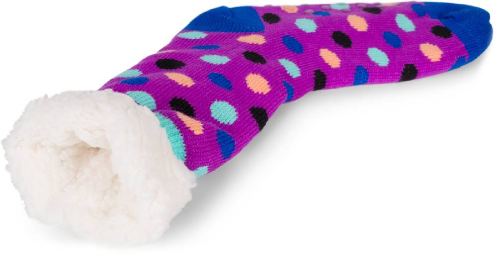 Stylebreaker ABS Kuschelsocken Punkte Muster Bis zu 65% Rabatt