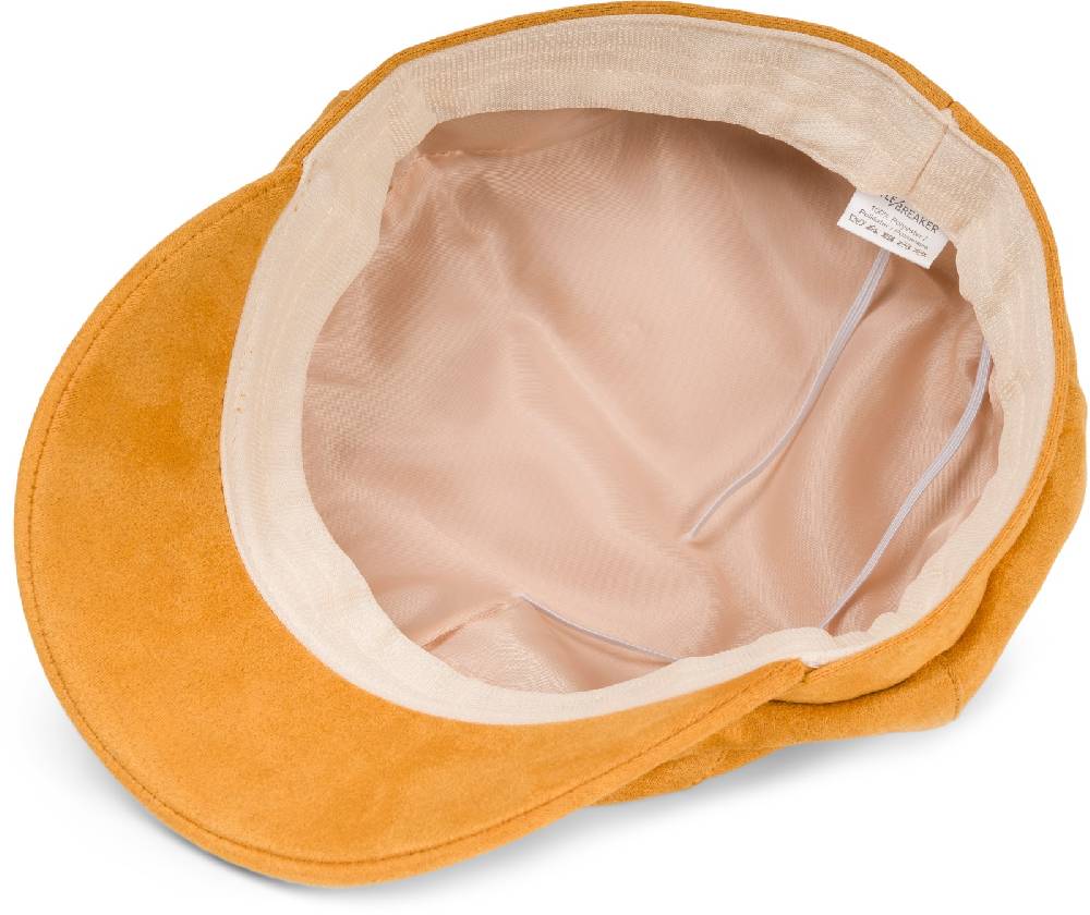 Stylebreaker Ballonmütze Einfarbig Veloursleder Optik Hotsell