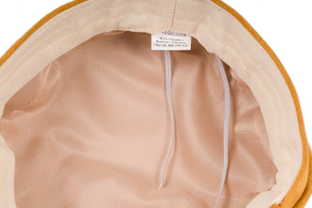 Stylebreaker Ballonmütze Einfarbig Veloursleder Optik Hotsell