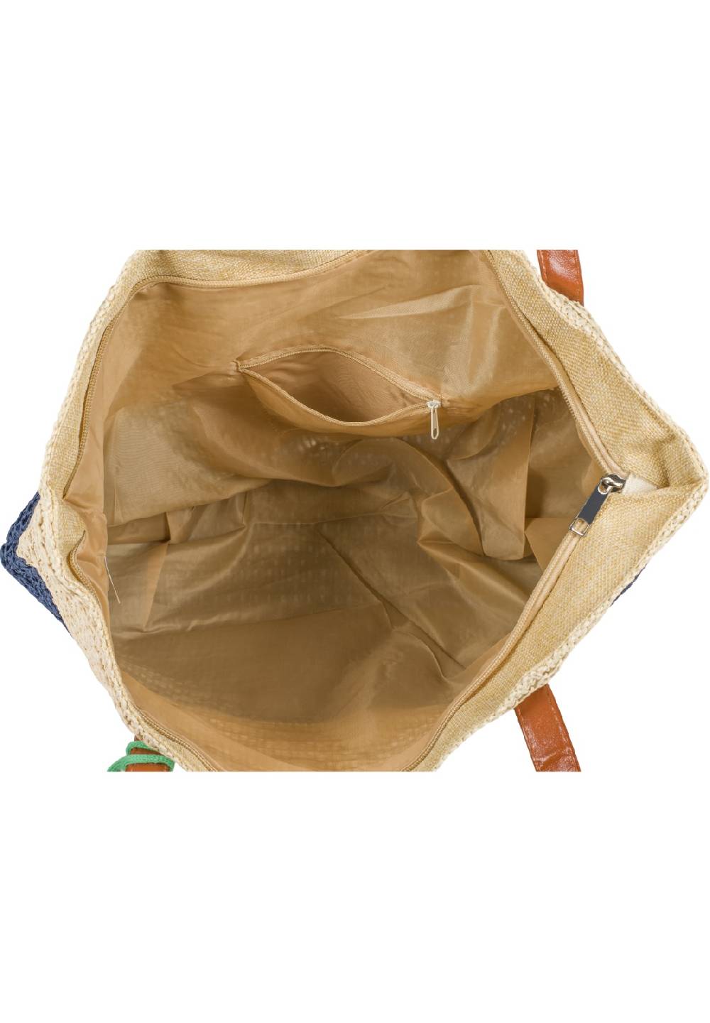 Stylebreaker Korbflecht Henkeltasche - Basttasche 2-Farbig Meist gekauft