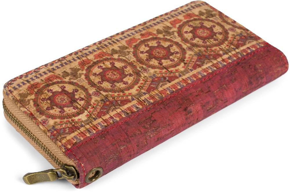 Stylebreaker Kork Geldbörse mit buntem Muster Print Verkauf