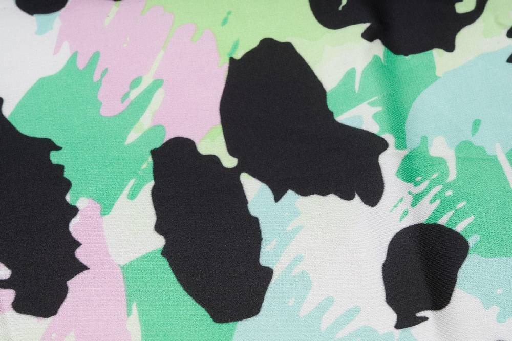 Stylebreaker Halstuch mit Tropic Leo Muster Schlussverkauf
