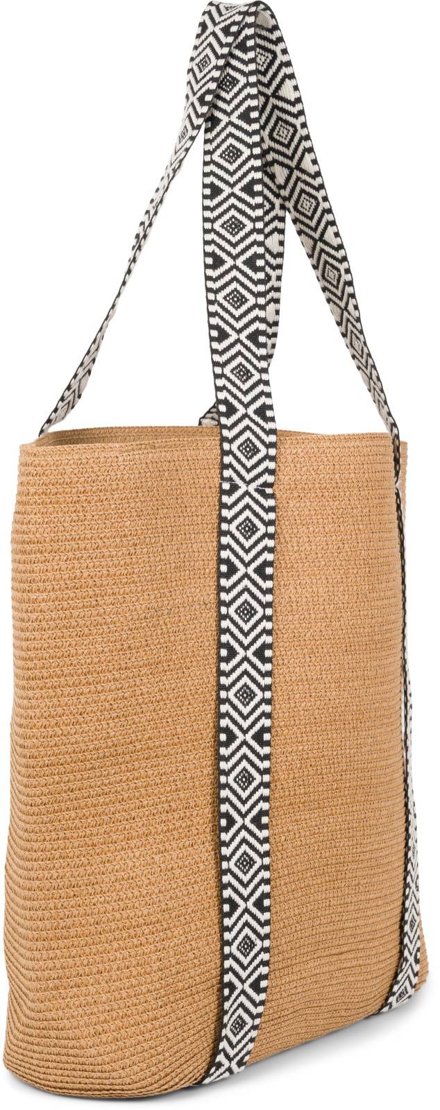 Stylebreaker Papierstroh Strandtasche Azteken Muster Angebote