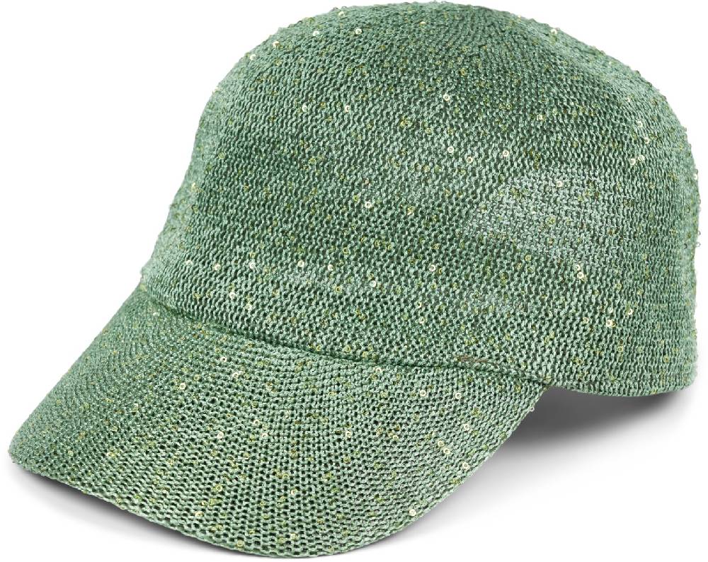 Stylebreaker Gewebtes Baseball Cap Pailletten