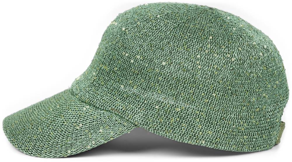 Stylebreaker Gewebtes Baseball Cap Pailletten im Angebot
