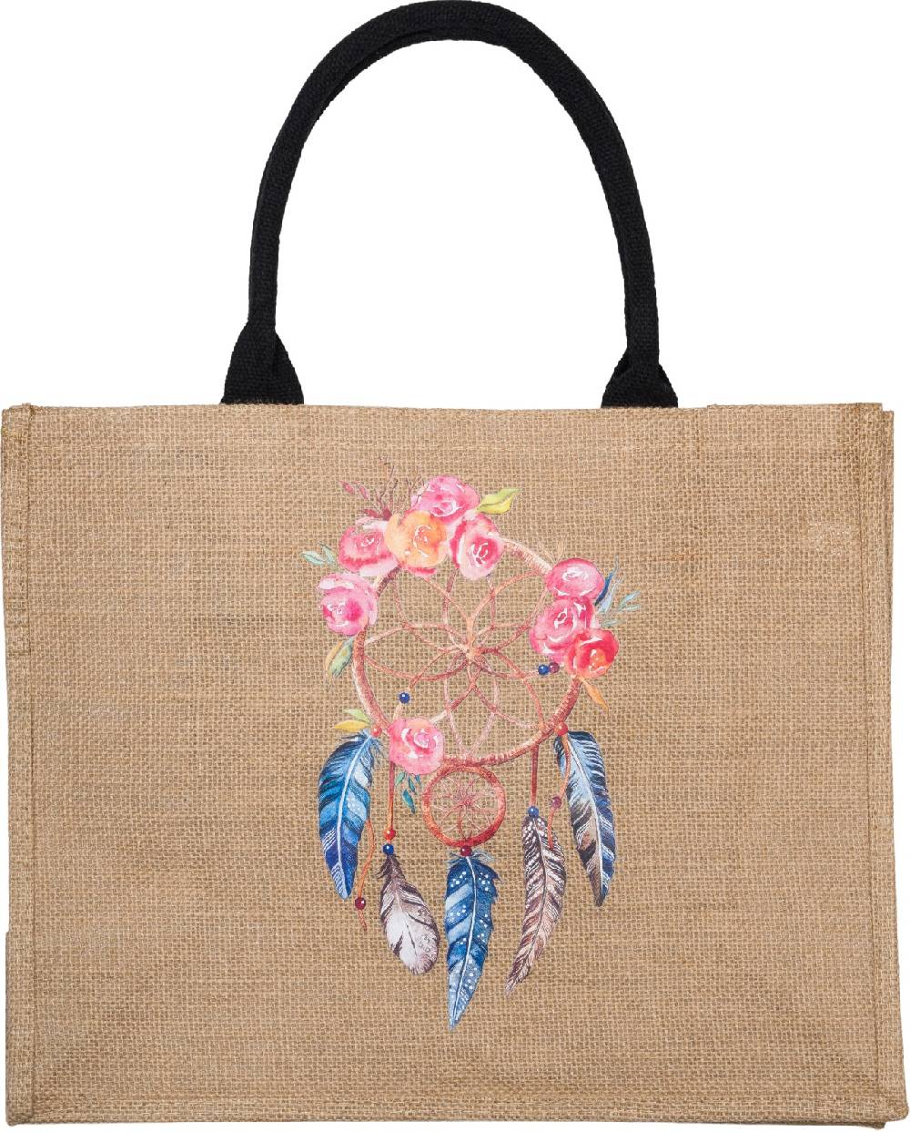 Stylebreaker Leinen Henkeltasche Traumfänger im Angebot