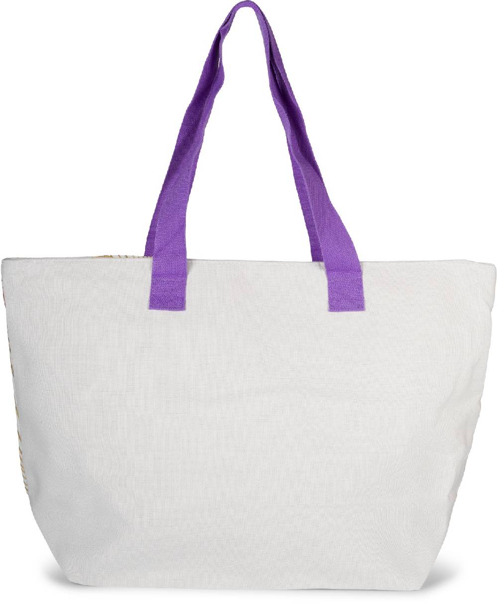 Stylebreaker Strandtasche Tropic Metallic Blätter Fabrikverkauf