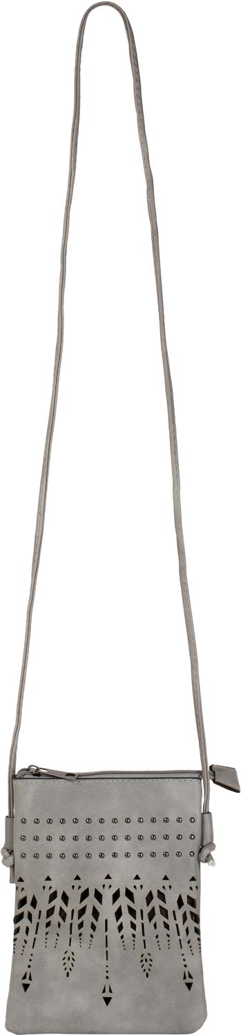 Stylebreaker Mini Umhängetasche Ethno Cutout und Nieten Online