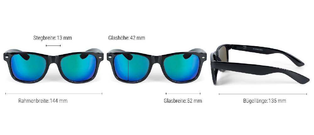 Stylebreaker Nerd Sonnenbrille mit Rechteckigen Gläsern Angebote