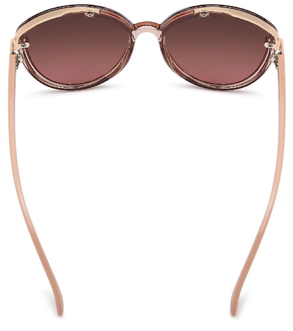 Stylebreaker Ovale Sonnenbrille - filigraner Kunststoff Rahmen Schlussverkauf