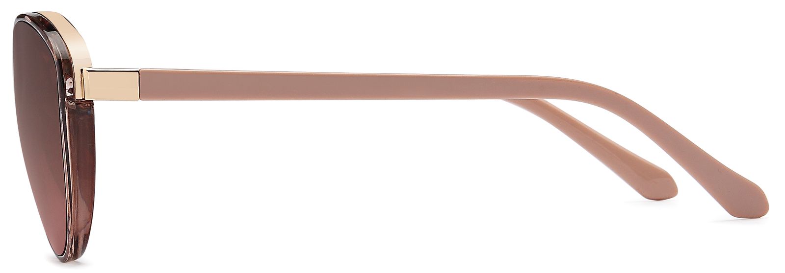 Stylebreaker Ovale Sonnenbrille - filigraner Kunststoff Rahmen Schlussverkauf