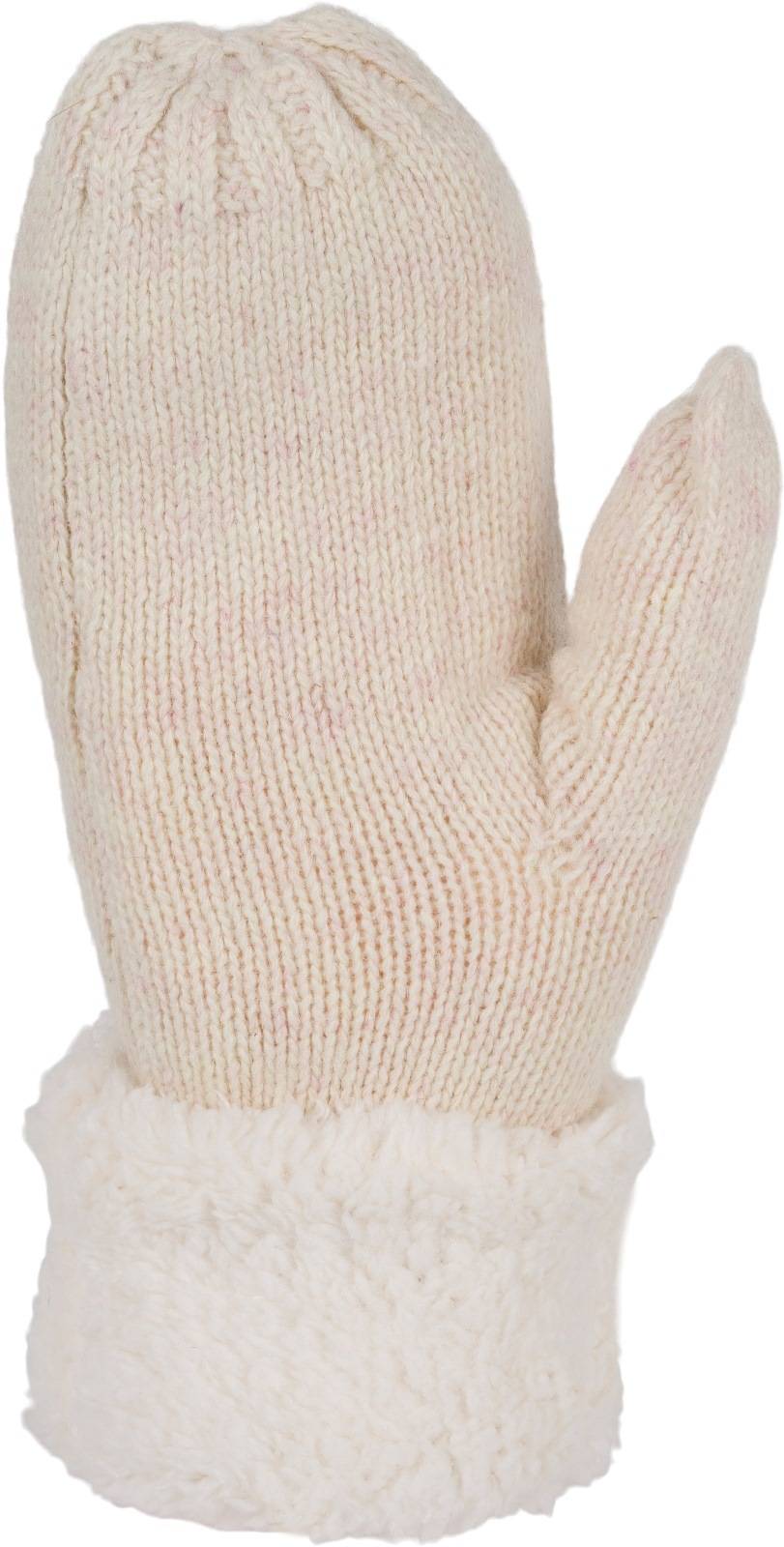 Stylebreaker Strickhandschuhe Fäustlinge mit Strass und Perlen Schlussverkauf
