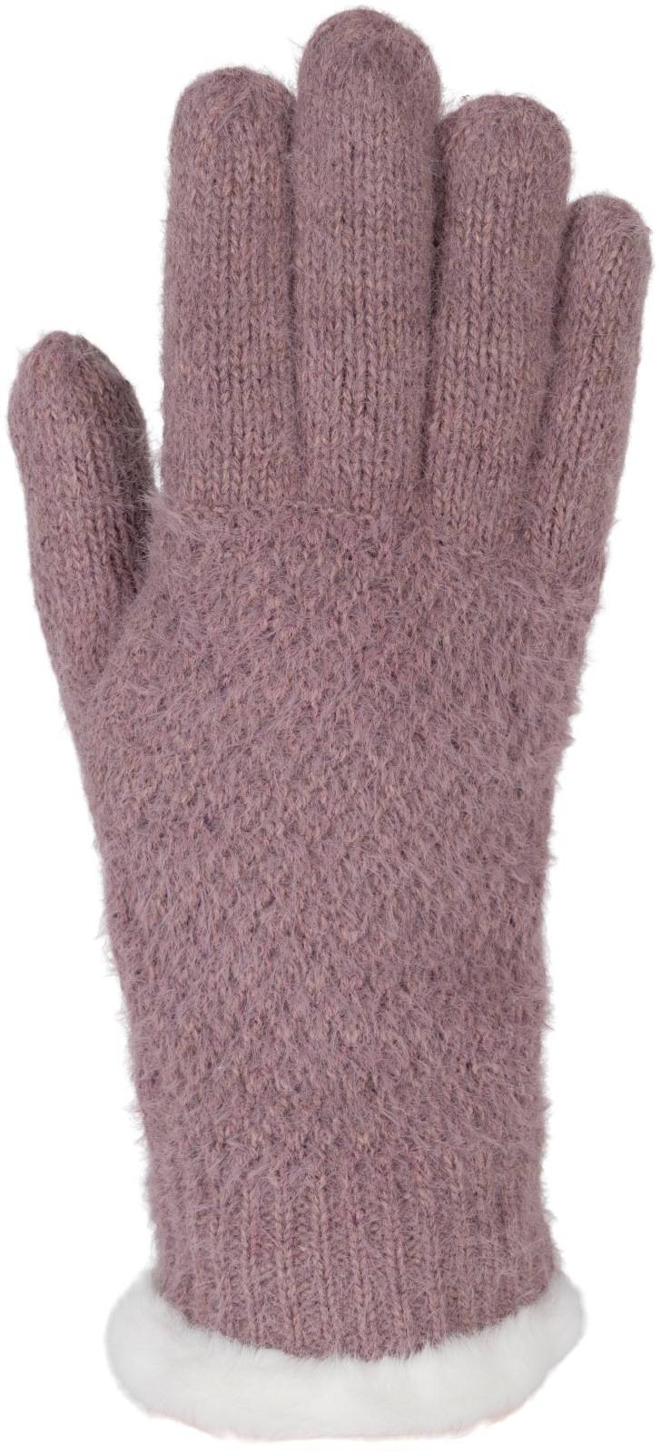 Stylebreaker Strickhandschuhe mit Reiskornmuster und Fleece im Angebot