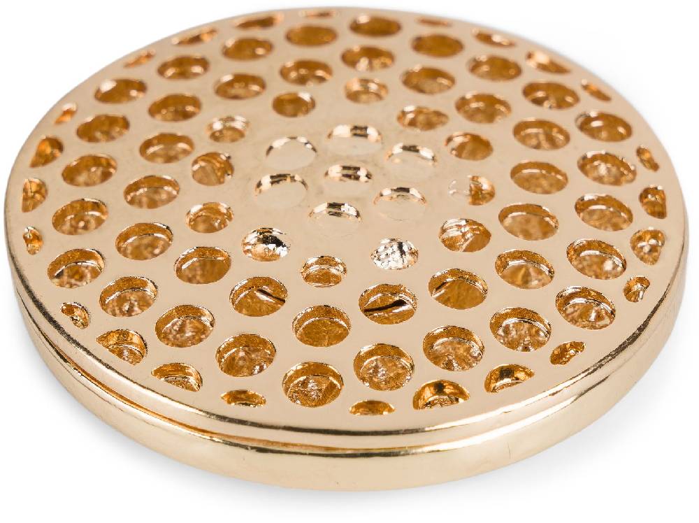 Stylebreaker Runde Magnet Brosche Peace Strass Auslauf