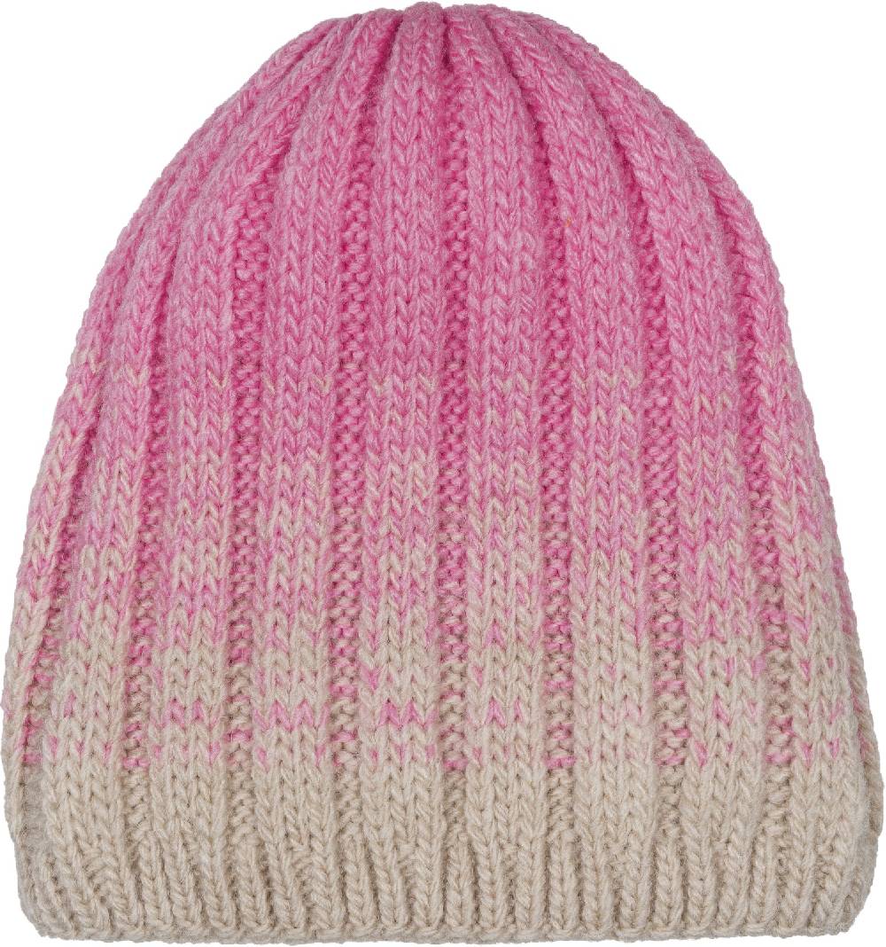 Stylebreaker Strickmütze Farbverlauf mit Thermo-Fleece im Angebot