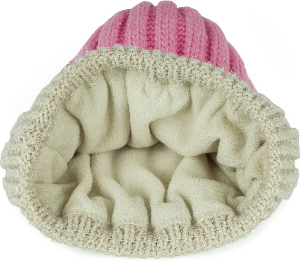Stylebreaker Strickmütze Farbverlauf mit Thermo-Fleece im Angebot