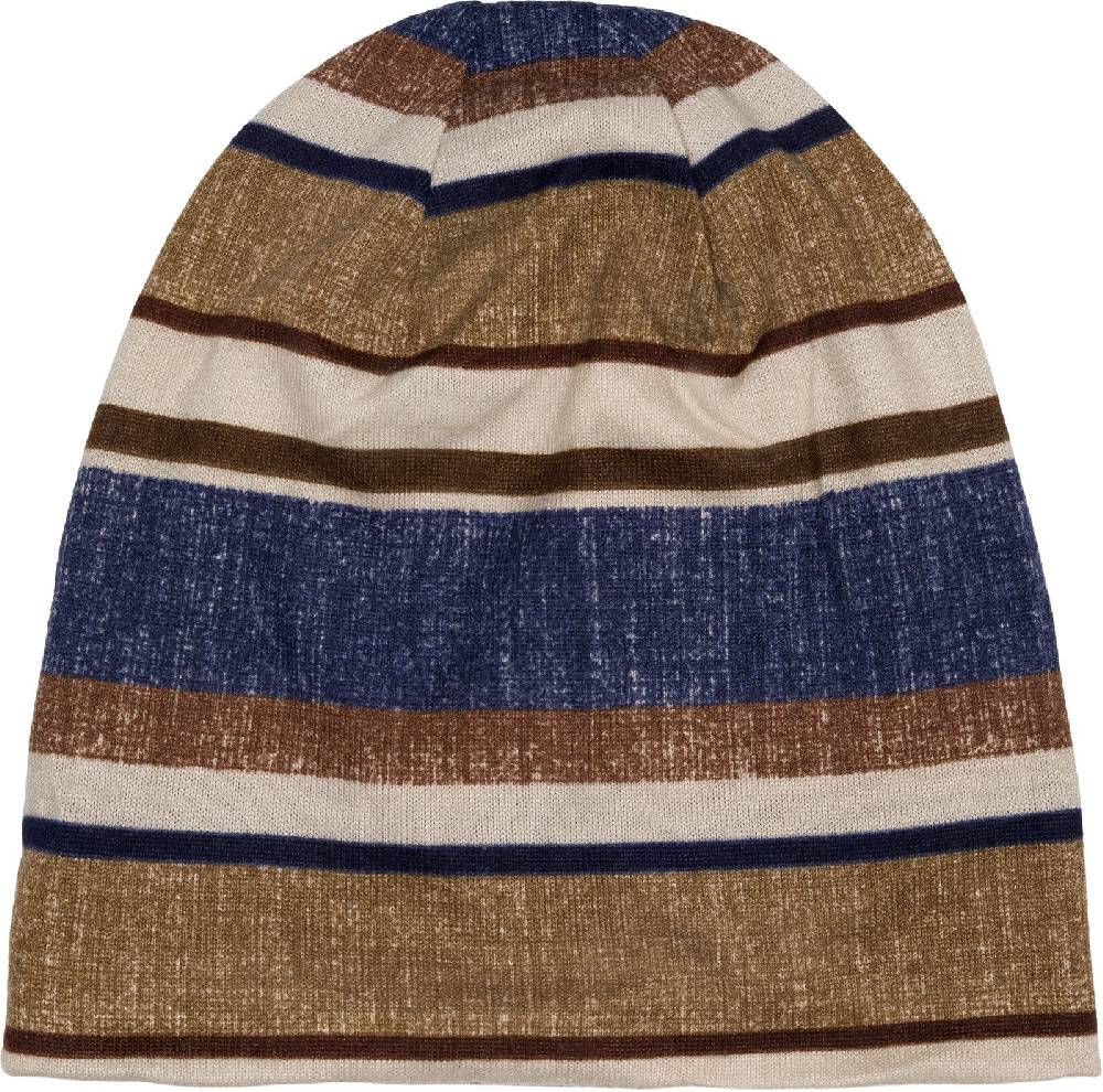 Stylebreaker Feinstrick Beanie Mütze Streifen Fabrikverkauf