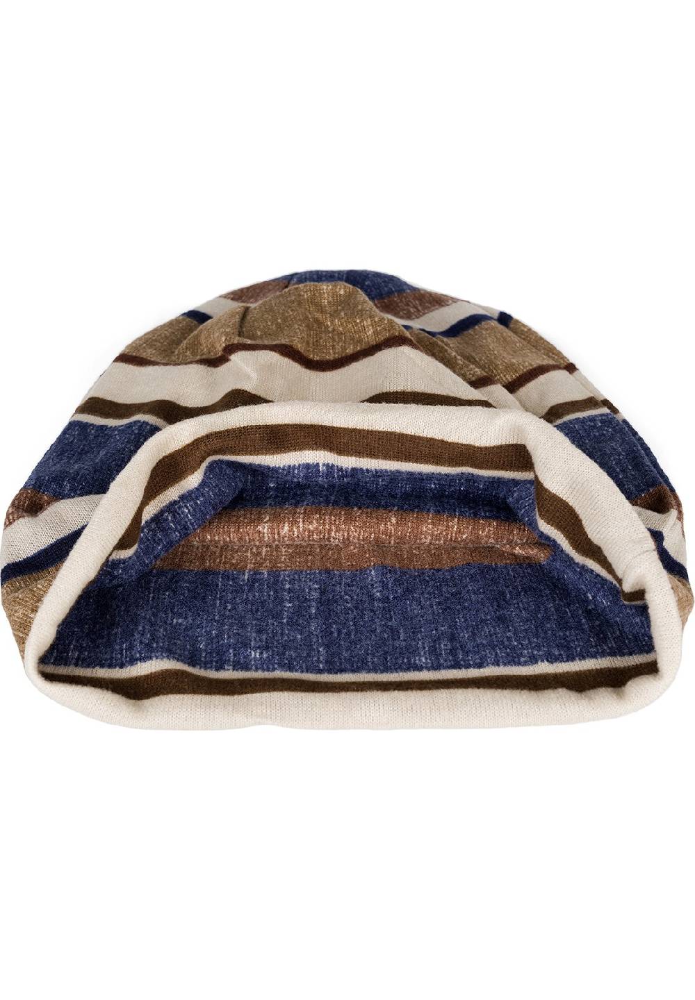 Stylebreaker Feinstrick Beanie Mütze Streifen Fabrikverkauf