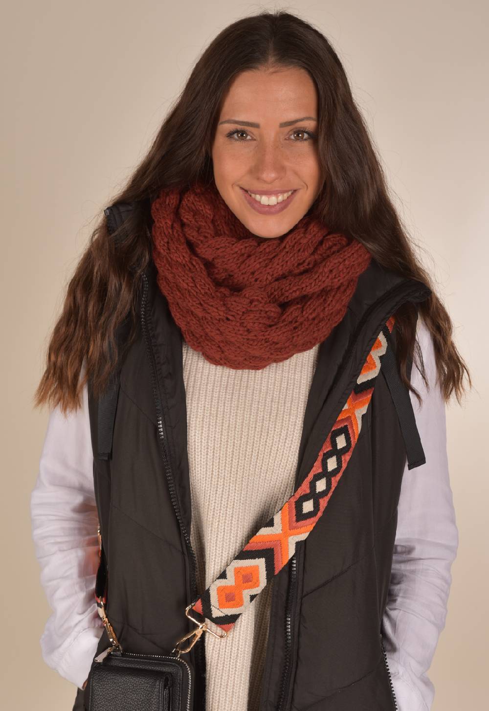 Stylebreaker Strick Loop mit Bubblemuster Meist gekauft
