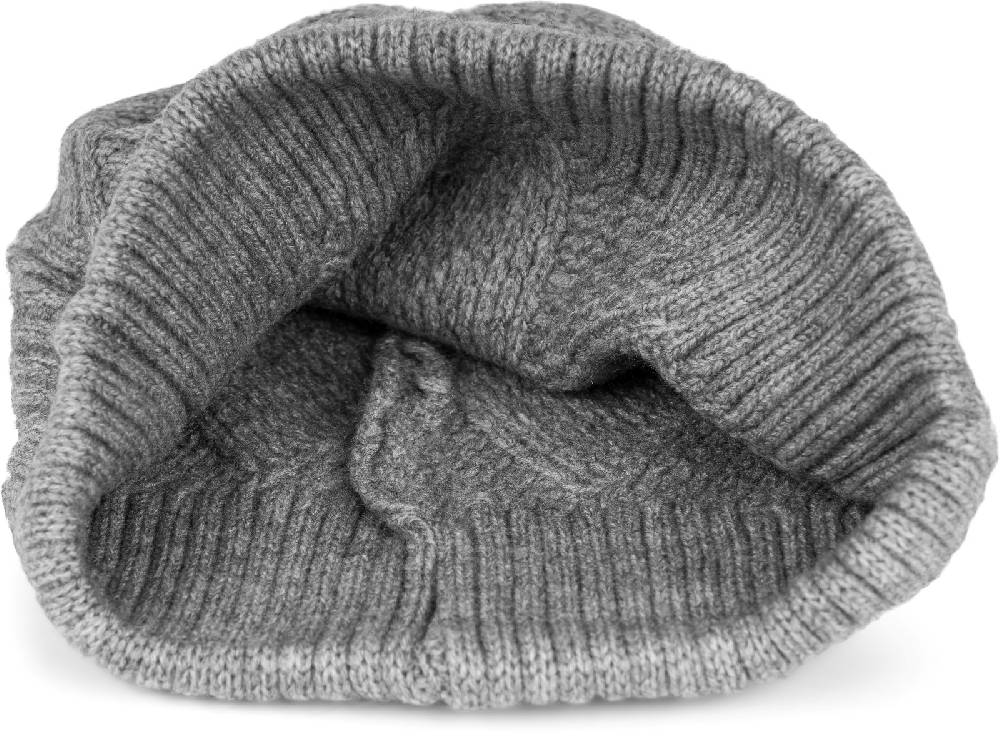 Stylebreaker Strickmütze mit Rauten Rippmuster Verkauf