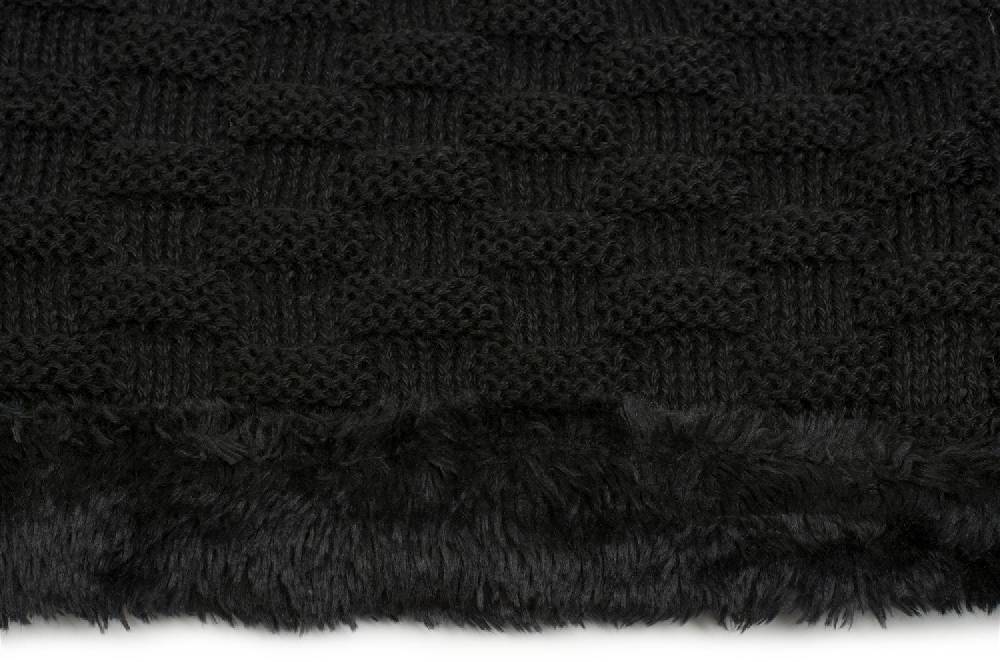 Stylebreaker Feinstrick Loop mit Flecht Muster und Teddyfleece Hotsell