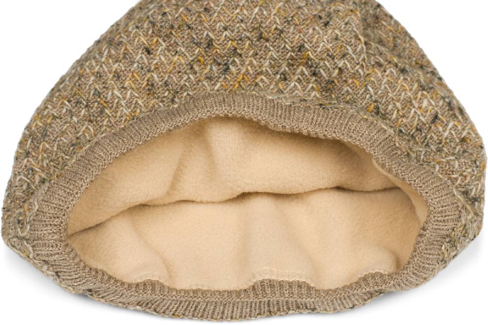Stylebreaker Strick Beanie Mütze Dreieck Bunt mit Thermo-Fleece Blitzverkäufe