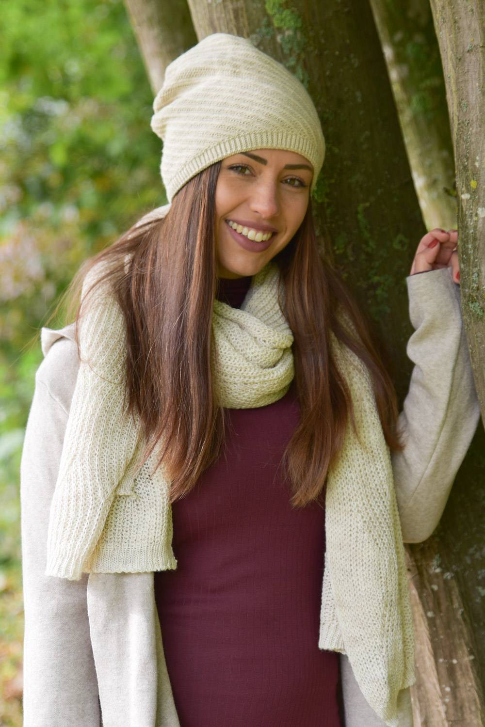 Stylebreaker Strick Beanie Mütze mit Thermo-Fleece Online