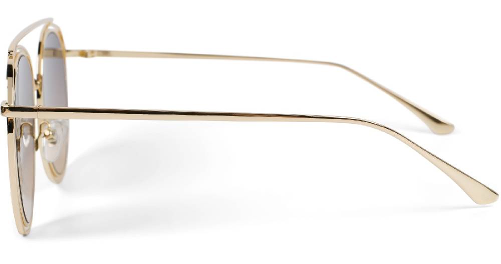 Stylebreaker Oversize Sonnenbrille mit runden Gläsern und doppeltem Rahmen Angebote