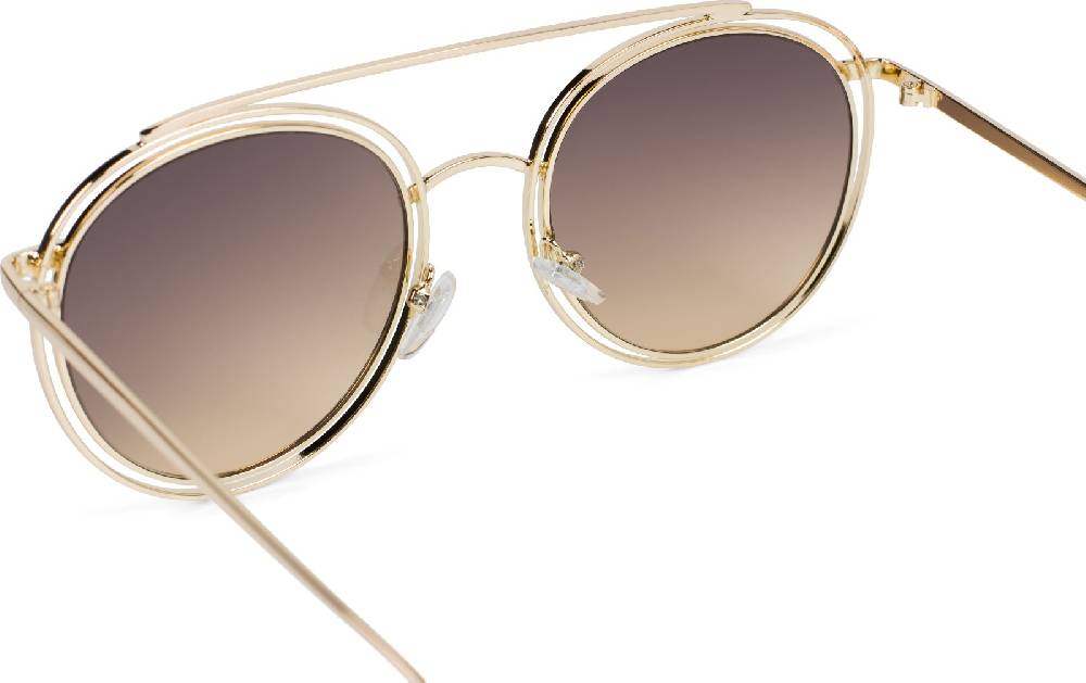 Stylebreaker Oversize Sonnenbrille mit runden Gläsern und doppeltem Rahmen Angebote